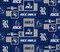 Sykel Enterprises-Rice University Fleece Fabric-Rice Owls  All Over Fleece Blanket Fabric-Sold by the yard